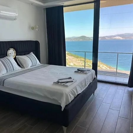 Paradise Bodrum, 14 Personnes, Vue Mer, Piscine, Privee, Sauna, A Vapeur, Ascenseur فيلة *