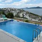 Paradise Bodrum, 14 Personnes, Vue Mer, Piscine, Privee, Sauna, A Vapeur, Ascenseur *