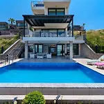 Paradise Bodrum, 14 Personnes, Vue Mer, Piscine, Privee, Sauna, A Vapeur, Ascenseur וילה *