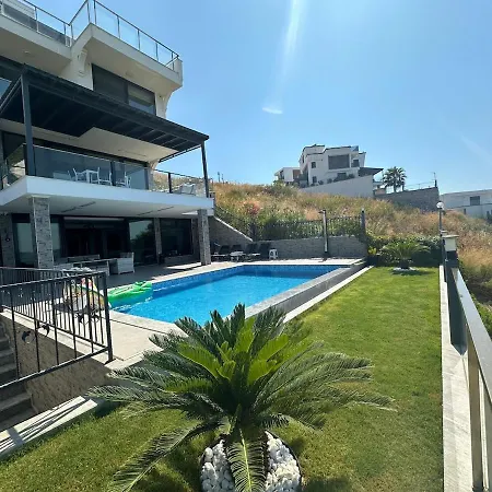 Paradise Bodrum, 14 Personnes, Vue Mer, Piscine, Privee, Sauna, A Vapeur, Ascenseur Вилла