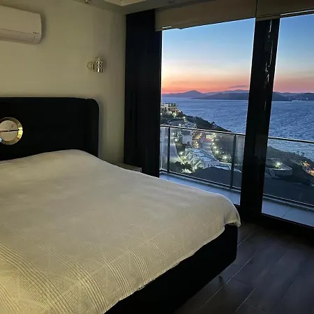 Paradise Bodrum, 14 Personnes, Vue Mer, Piscine, Privee, Sauna, A Vapeur, Ascenseur Milas