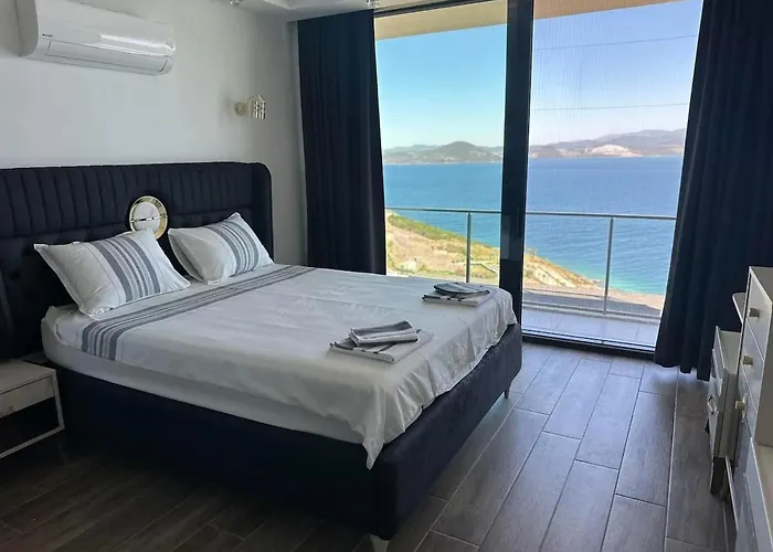 Paradise Bodrum, 14 Personnes, Vue Mer, Piscine, Privee, Sauna, A Vapeur, Ascenseur Вилла *