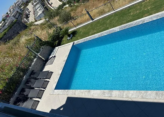 Paradise Bodrum, 14 Personnes, Vue Mer, Piscine, Privee, Sauna, A Vapeur, Ascenseur