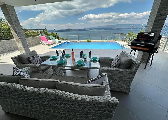Paradise Bodrum, 14 Personnes, Vue Mer, Piscine, Privee, Sauna, A Vapeur, Ascenseur Миляс